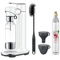 Breville InFizz Fusion 1L Soda Machine with FusionCap & Co2 Canister - Sea Salt