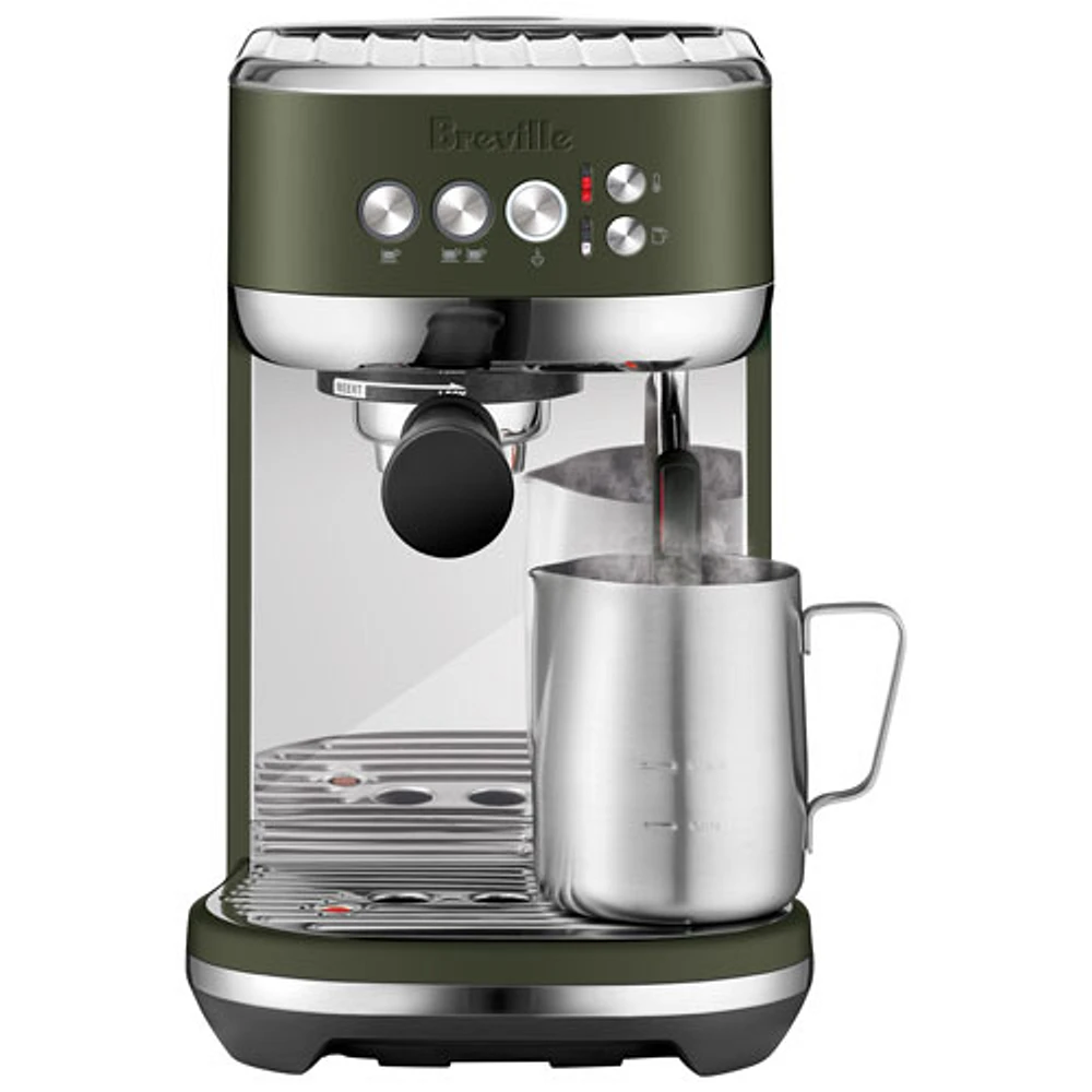 Breville Bambino Plus Automatic Espresso Machine with Frother - Olive Tapenade