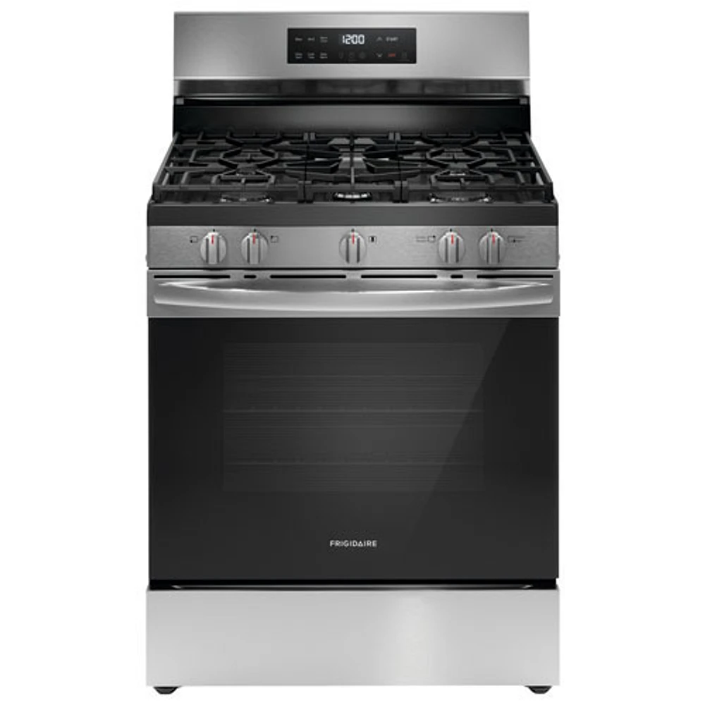 Open Box - Frigidaire 30" 5.1 Cu. Ft. 5-Burner Freestanding Gas Range - SS- Scratch & Dent