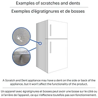 Open Box - Frigidaire Pro 36" 22.6 Cu. Ft. French Door Refrigerator w/Dispenser- Stainless Steel - Scratch & Dent
