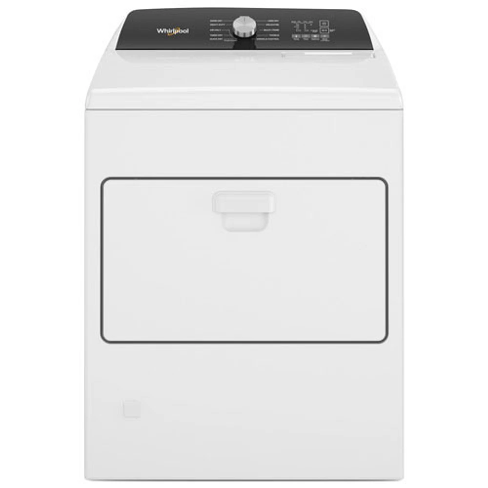 Boîte ouverte - Sécheuse au gaz de 7 pi³ de Whirlpool (WGD5010LW) - Blanc - Endommagé