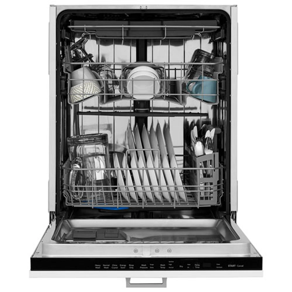 Frigidaire 24" 49dB Built-In Dishwasher with Stainless Steel Tub & Third Rack (FDSR4501AP) - Panel Ready