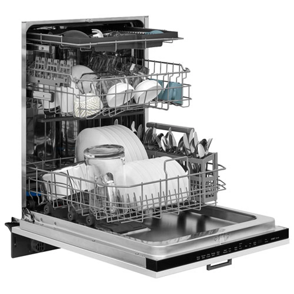 Frigidaire 24" 49dB Built-In Dishwasher with Stainless Steel Tub & Third Rack (FDSR4501AP) - Panel Ready