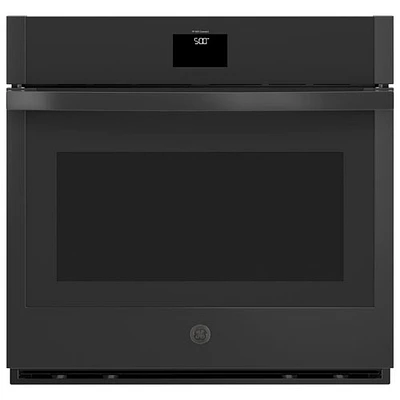 GE 30" 5.0 Cu. Ft. True Convection Electric Wall Oven (JTS5000DVBB) - Black