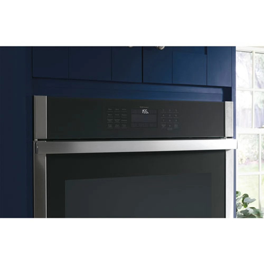 GE 30" 5.0 Cu. Ft. True Convection Electric Wall Oven (JTS5000DVBB) - Black