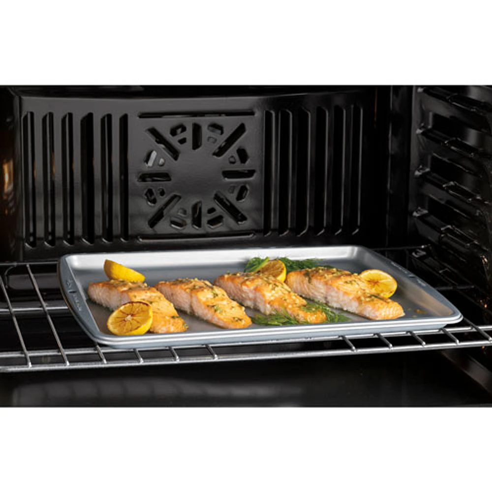 GE 27" 4.3 Cu. Ft. True Convection Electric Wall Oven (JKS5000SVSS) - Stainless Steel