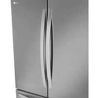 LG 36" 31.7 Cu. Ft. French Door Refrigerator with Water Dispenser (LRFLS3206S) - Stainless Steel