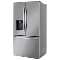 LG 36" 31 Cu. Ft. French Door Refrigerator with Water & Ice Dispenser (LRFXS3106S) - Stainless Steel