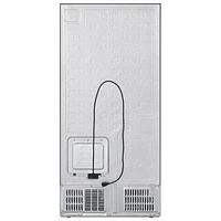 Réfrigérateur à congélateur inférieur 22,3 pi³ 31,3 po de Hisense (RB22A2FSE) - Acier inoxydable