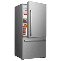 Réfrigérateur à congélateur inférieur 22,3 pi³ 31,3 po de Hisense (RB22A2FSE) - Acier inoxydable