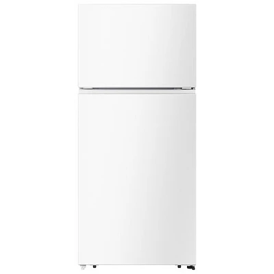 Hisense 30" 18 Cu. Ft. Top Freezer Refrigerator (RT18A2FWD) - White