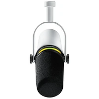 Shure MV7+-K XLR/USB-C Dynamic Microphone - White
