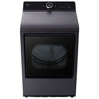 LG EasyLoad 7.3 Cu. Ft. Electric Steam Dryer (DLEX8600BE) - Matte Black