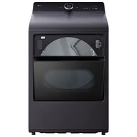 LG EasyLoad 7.3 Cu. Ft. Electric Steam Dryer (DLEX8600BE) - Matte Black