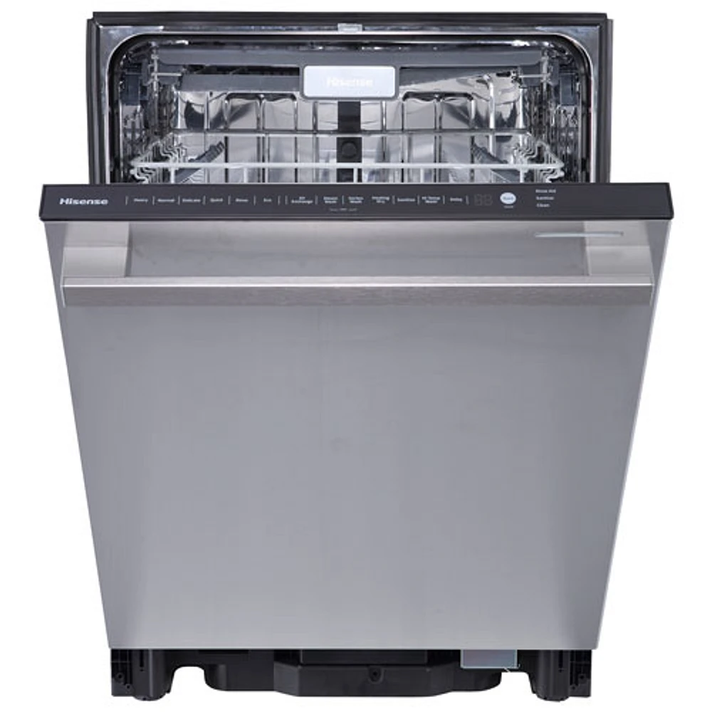 Hisense 24" 48dB Built-In Dishwasher with Third Rack (HDW63314SS) - Stainless Steel