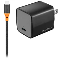 Insignia 45W USB-C PD Wall Charger with 6' Braided USB-C Cable (NS-MW3145C1B24B-C) - Only at Best Buy