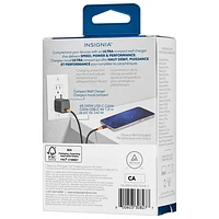 Insignia 45W USB-C PD Wall Charger with 6' Braided USB-C Cable (NS-MW3145C1B24B-C) - Only at Best Buy