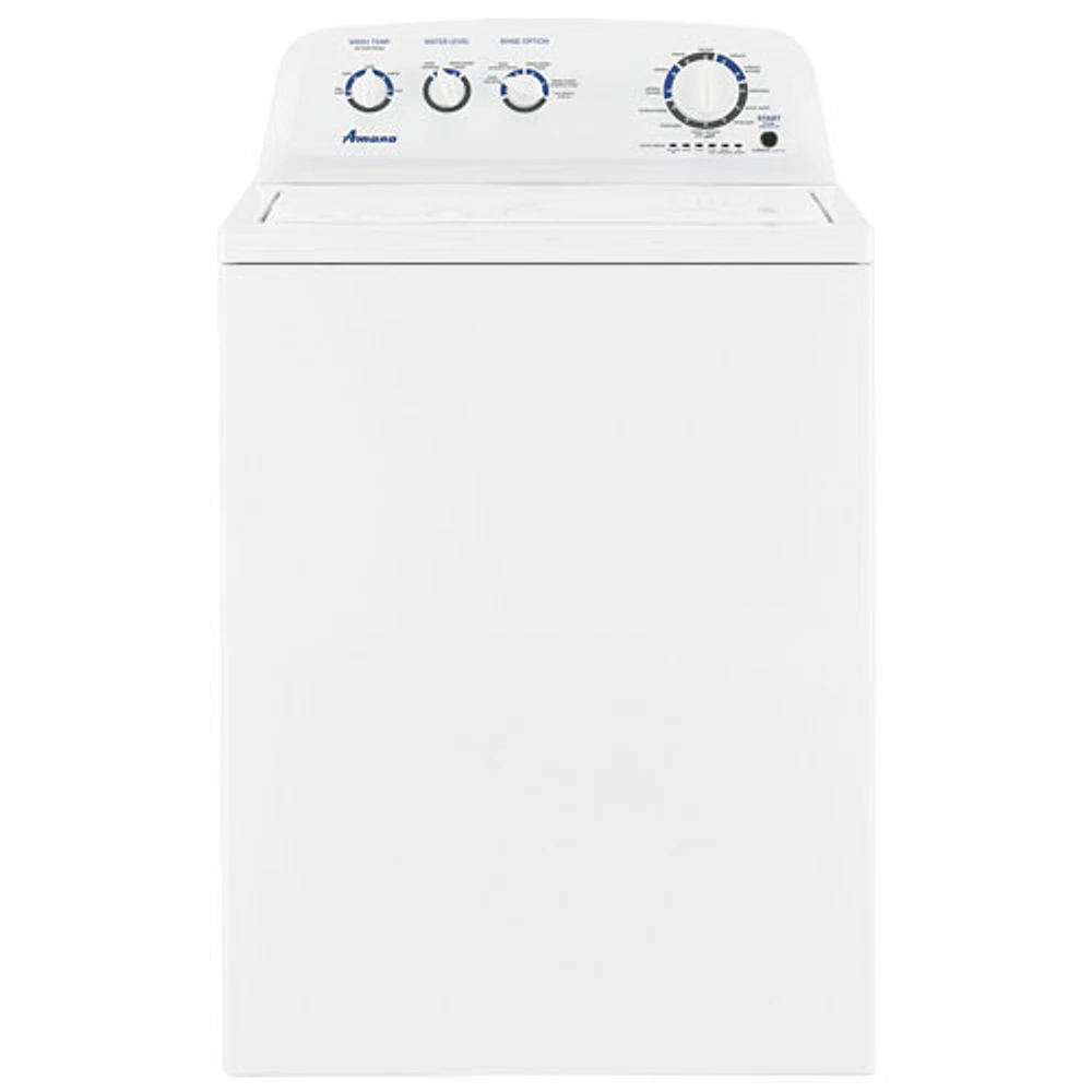 Open Box - Amana 4.4 Cu. Ft. High Efficiency Top Load Washer (NTW4519JW) - White - Perfect Condition