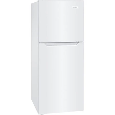 Boîte ouverte - Réfrigérateur à congélateur supérieur 10,1 pi³ 24 po de Frigidaire (FFET1022UW) - Blanc - Parfait état