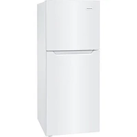 Open Box - Frigidaire 24" 10.1 Cu. Ft. Top Freezer Refrigerator (FFET1022UW) - White - Perfect Condition