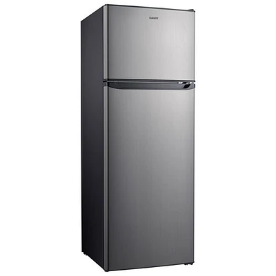 Open Box - Galanz 24" 12 Cu. Ft. Freestanding Top Freezer Refrigerator - Stainless Steell Look - Perfect Condition