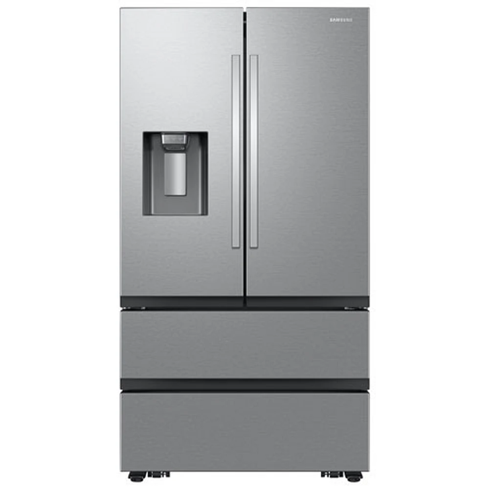 Open Box - Samsung 36" 24.5 Cu. Ft. French Door SpaceMax Counter Depth Refrigerator - Stainless - Perfect Condition