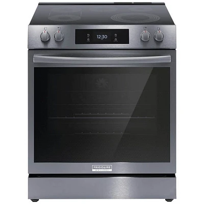 Open Box - Frigidaire Gallery 30" 6.2 Cu. Ft. True Convection Electric Air Fry Range -SS - Perfect Condition