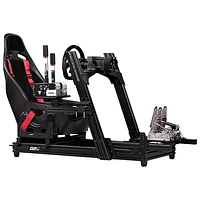 Next Level Racing GTElite Cockpit with Front & Side Mount - Black