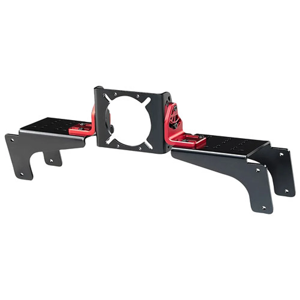 Next Level Racing F-GT Elite 160 DD Side and Front Mount Adapter - Black/Red