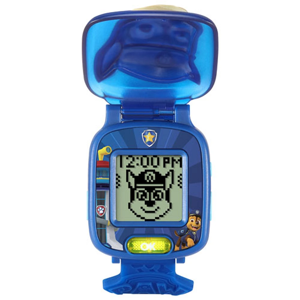 Montre éducative Chase de la Pat'Patrouille de VTech - Bleu