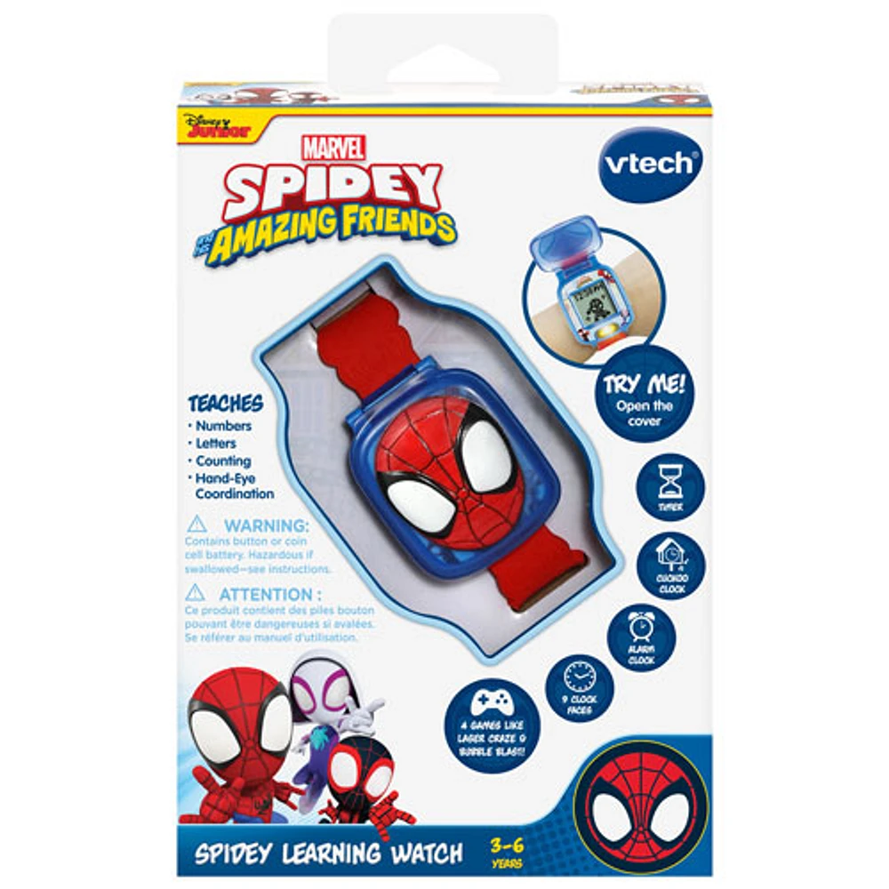 Montre éducative Spidey et ses amis extraordinaires de VTech