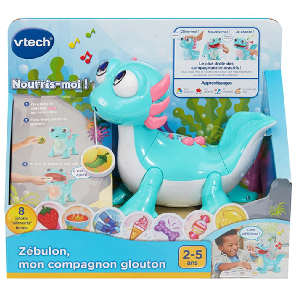 Jouet Zébulon mon compagnon glouton de Vtech - Français