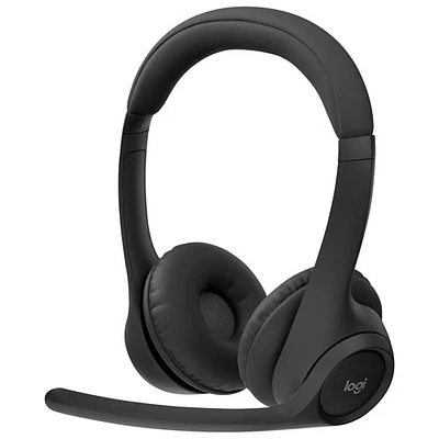 Casque d'écoute sans fil Bluetooth Zone 300 avec microphone à suppression du bruit de Logitech