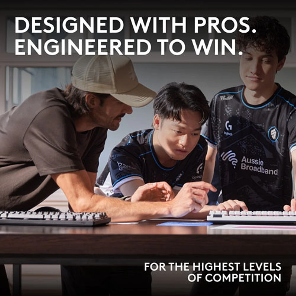Logitech PRO X 60 LIGHTSPEED Wireless Backlit Mechanical GX Optical Tactile Gaming Keyboard
