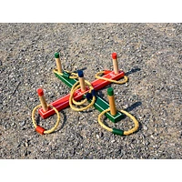 Jeu de lancer d'anneaux pour l'extérieur - Anglais