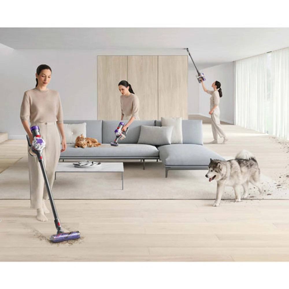 Dyson V8 Origin Cordless Bagless Stick Vacuum - Red