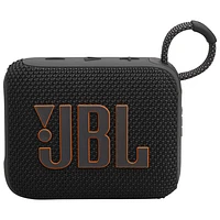 JBL Go 4 Waterproof Bluetooth Wireless Speaker - Black