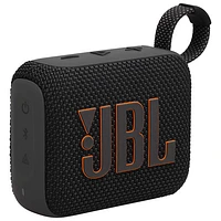 JBL Go 4 Waterproof Bluetooth Wireless Speaker - Black