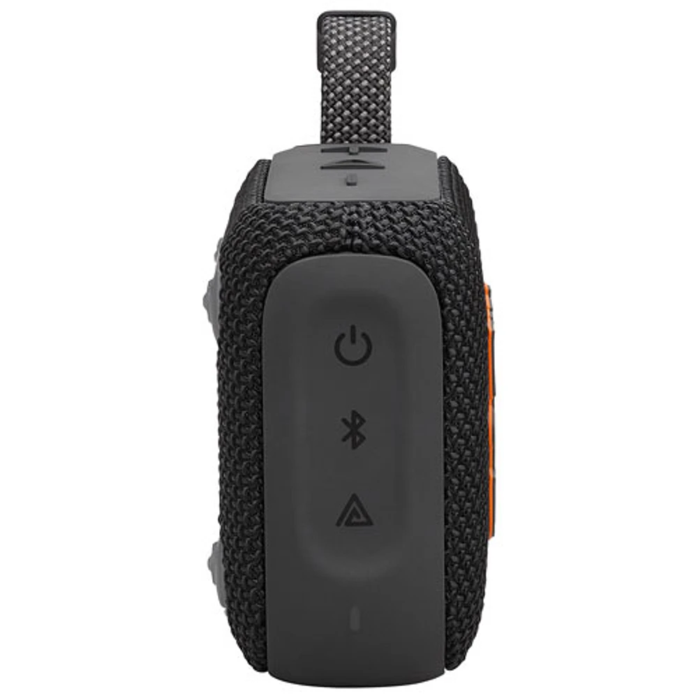 JBL Go 4 Waterproof Bluetooth Wireless Speaker - Black