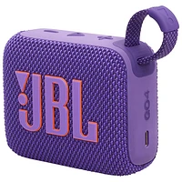 JBL Go 4 Waterproof Bluetooth Wireless Speaker - Purple
