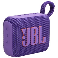 JBL Go 4 Waterproof Bluetooth Wireless Speaker - Purple