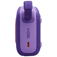 JBL Go 4 Waterproof Bluetooth Wireless Speaker - Purple