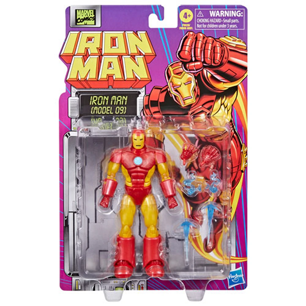 Hasbro Marvel Legends Series - Figurine d'action d'Iron Man (modèle 09)