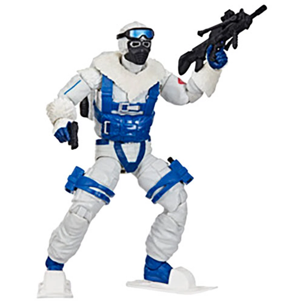 Hasbro G.I. Joe Classified Series - Figurine d'action de Snow Serpent dans un emballage-coque rétro