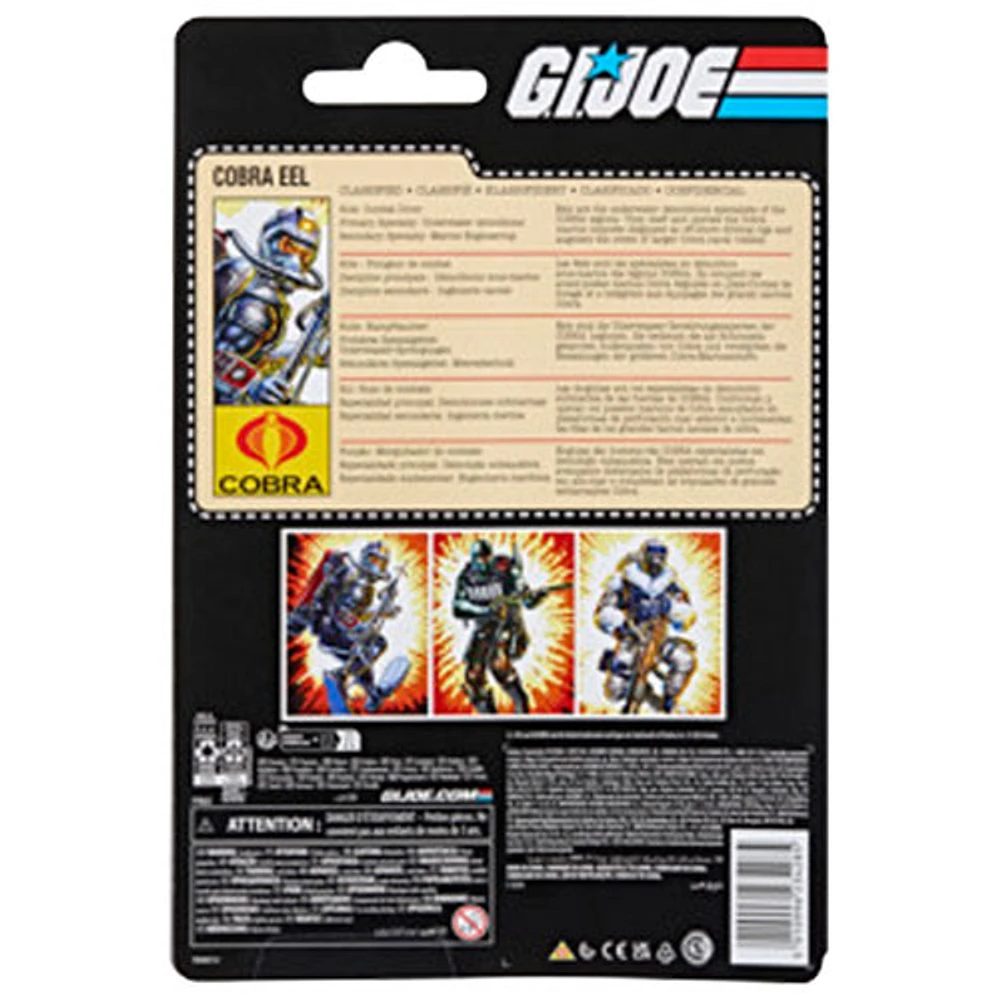 Hasbro G.I. Joe Classified Series - Retro Cardback Cobra Eel Action Figure