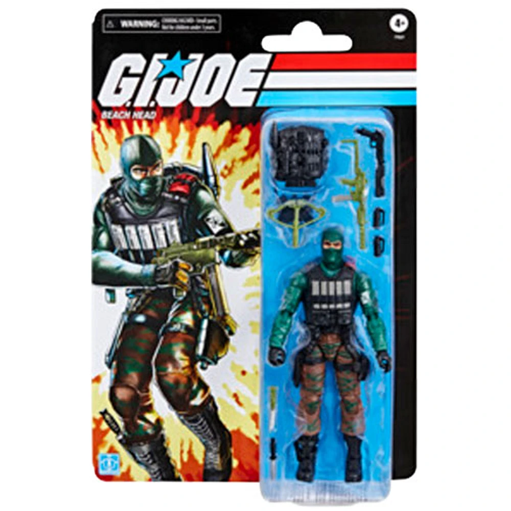 Hasbro G.I. Joe Classified Series - Retro Cardback Beach Head Action Figure