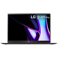 LG Gram Pro 16" Touchscreen Laptop - Black (Intel Core Ultra7 155H/16GB RAM/512GB SSD/Win 11 Advanced)