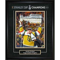 Frameworth Vegas Golden Knights: Jack Eichel 2023 Stanley Cup Framed Photo (10x12")