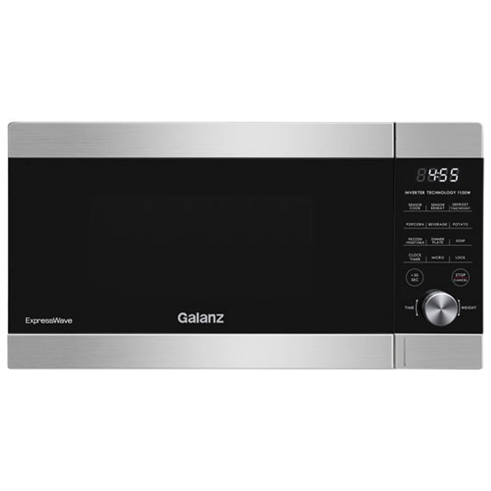 Galanz ExpressWave 1.3 Cu. Ft. Microwave (GEWWD13S5SV11) - Stainless Steel