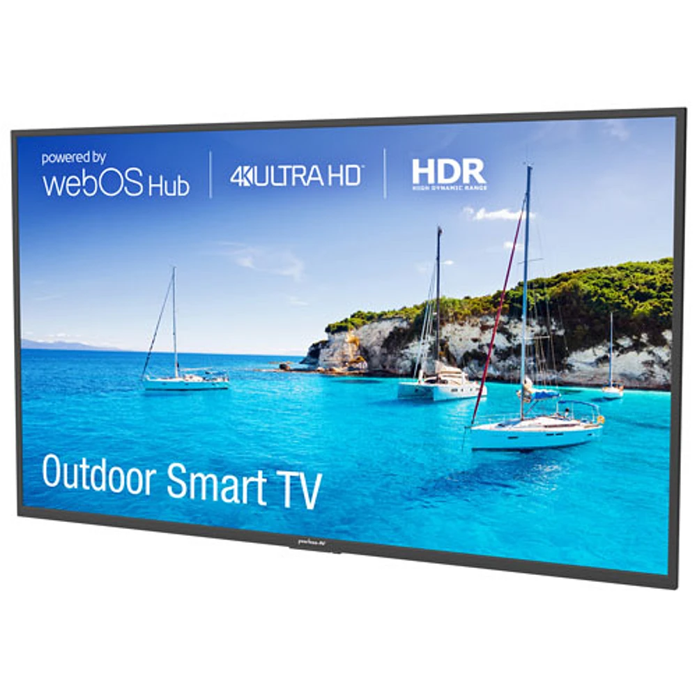 Téléviseur intelligent d'extérieur webOS HDR DEL UHD 4K de 55 po Full Sun de Neptune (ODTV5504)